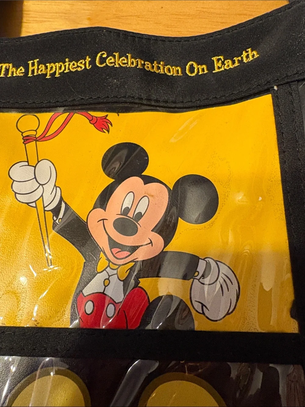 Disney Messenger Bag with Black, Yellow, Red, Blue & White Panels